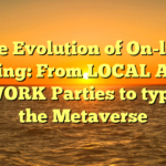 The Evolution of On-line Gaming: From LOCAL AREA NETWORK Parties to typically the Metaverse