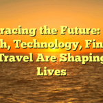 Embracing the Future: How Health, Technology, Finance, and Travel Are Shaping Our Lives